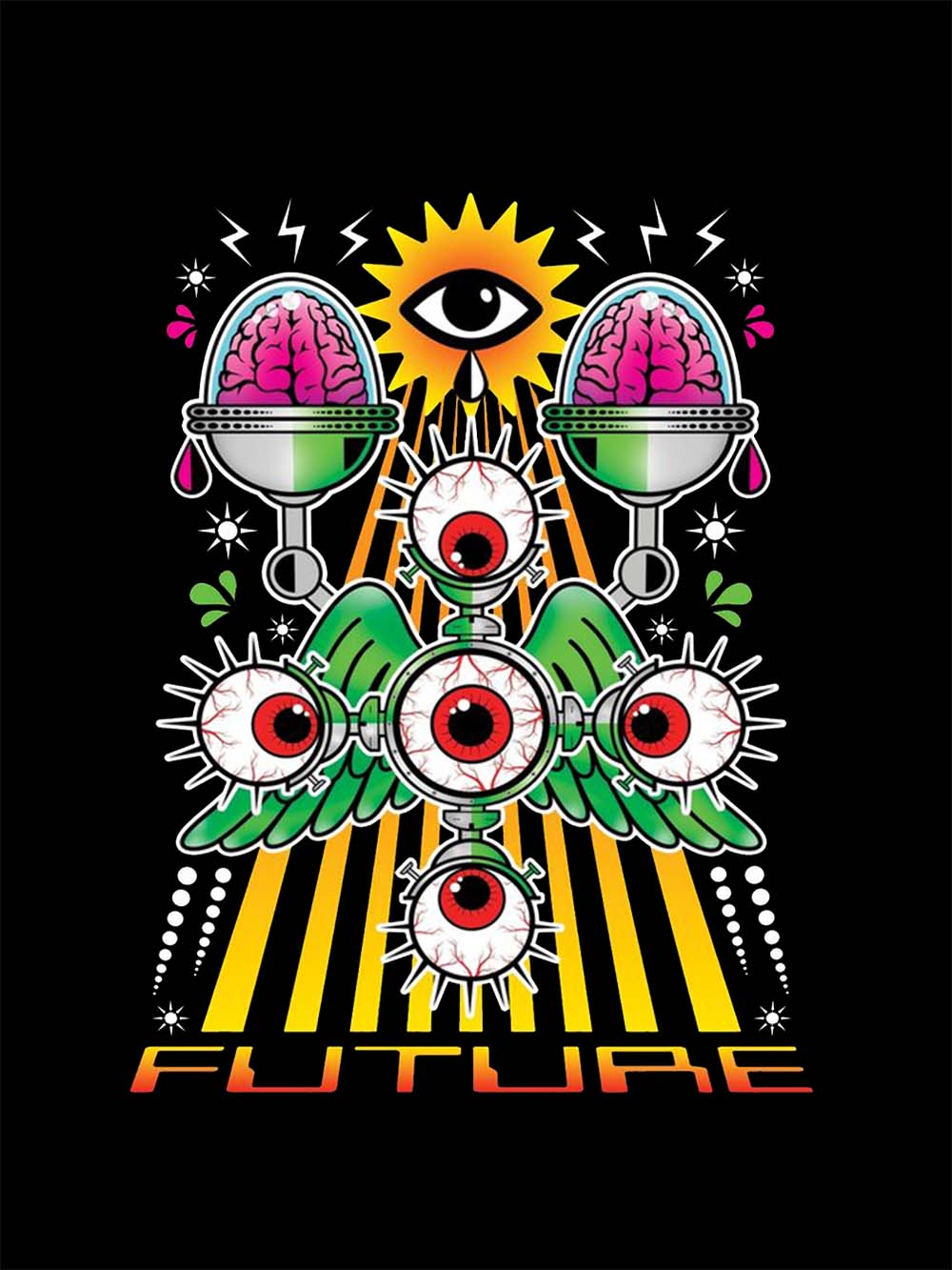 VISIONARY FUTURE WASHED TSHIRT