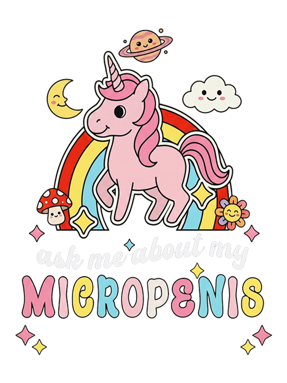 ASK ME ABOUT MY MICROPENIS WASHED TANK TOP