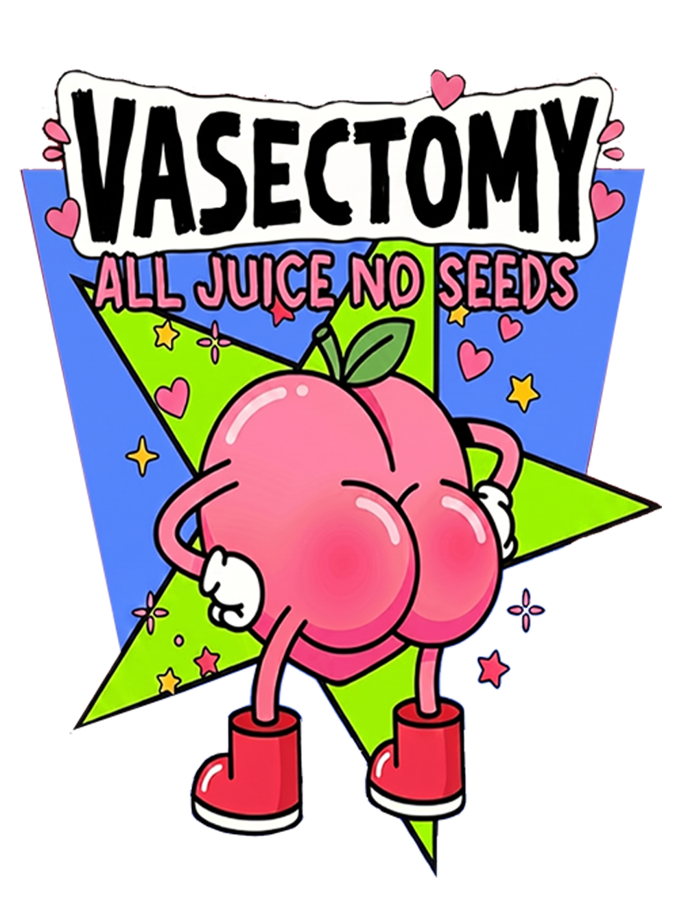 VASECTOMY ALL JUICE NO SEEDS WASHED TANK TOP