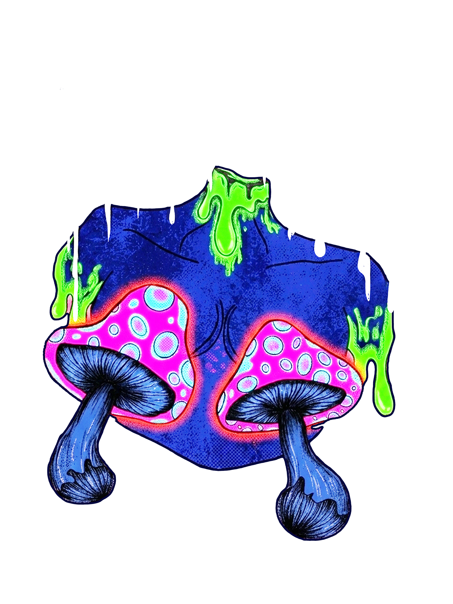 PURE POISON AAA WASHED TSHIRT
