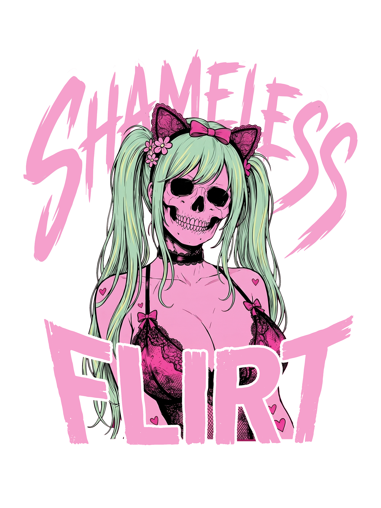 SHAMELESS FLIRT AAA WASHED TSHIRT