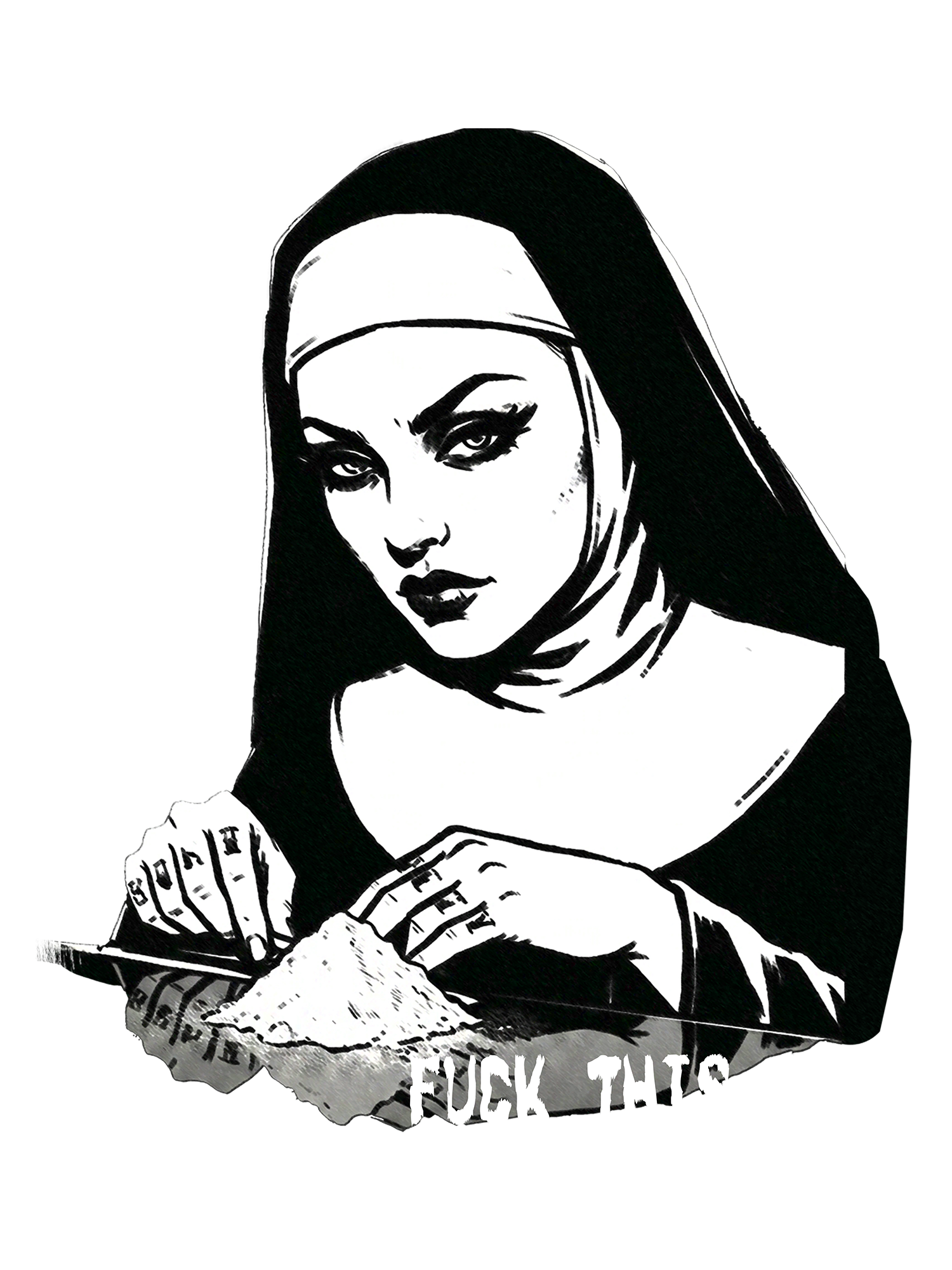 FUCK THIS SHIT AAA WASHED TSHIRT