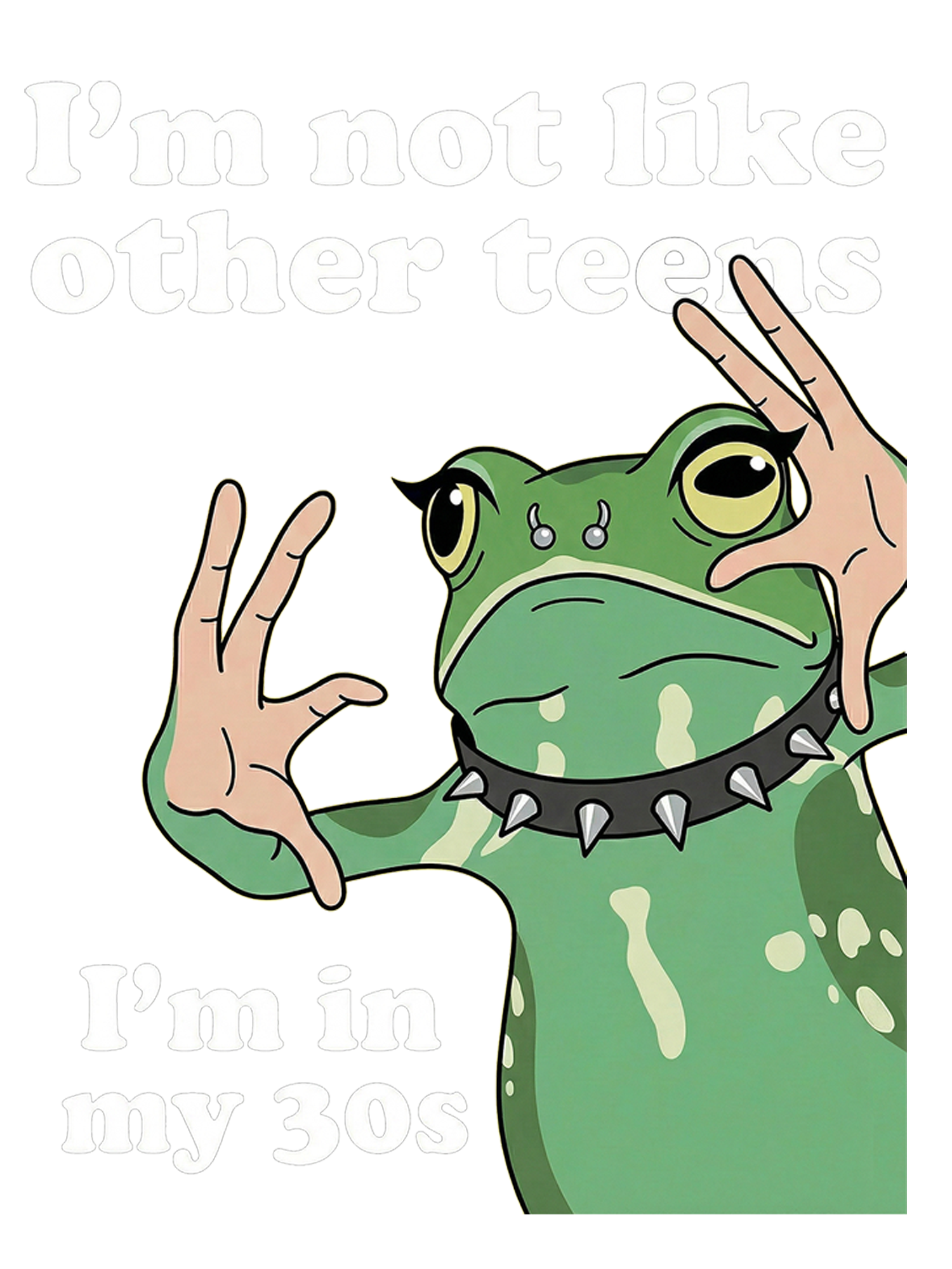 I’m not like other teens I’m in my 30s Washed Tshirt