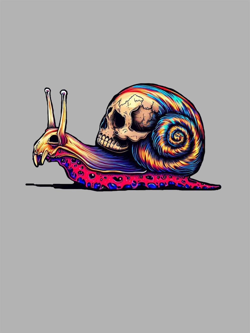 The Crawling Skull Washed Tshirt