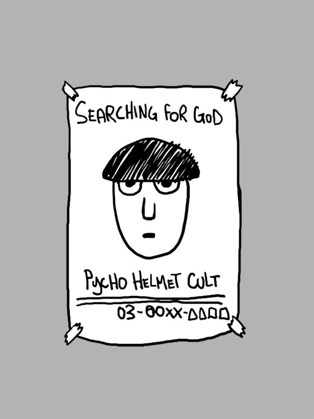 Psycho Helmet Cult Washed Tshirt