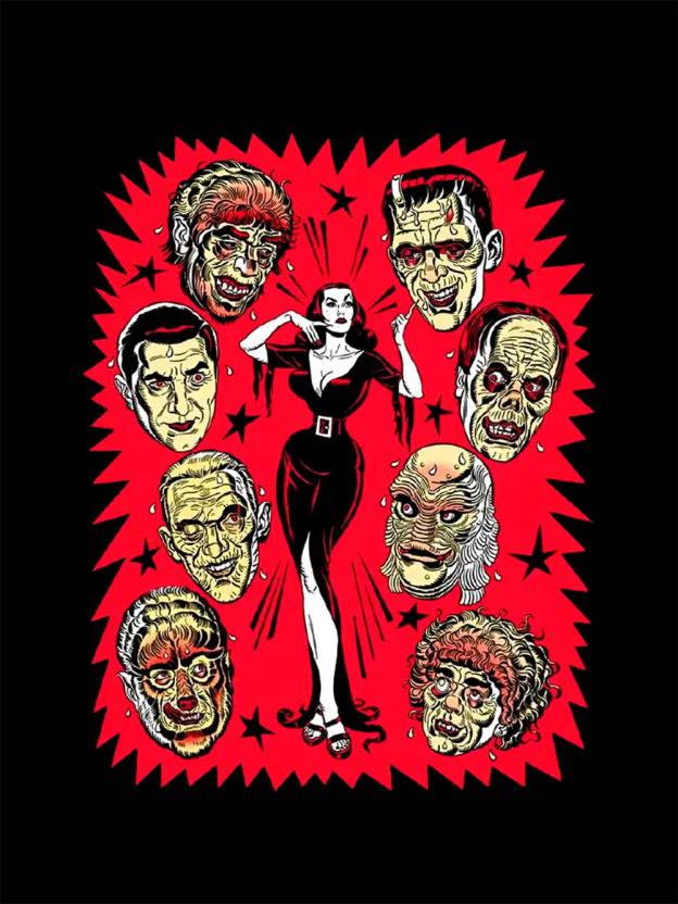 Queen of Monsters Washed Tshirt