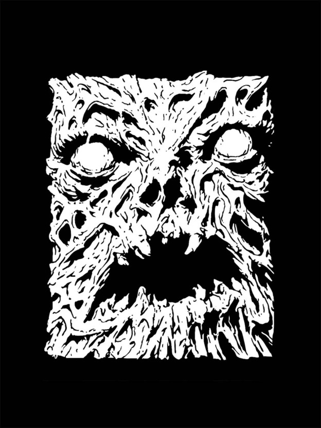 The Melting Face of Horror Washed Tshirt