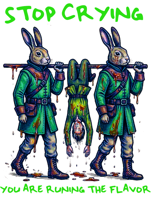 Stop Crying Washed Tshirt