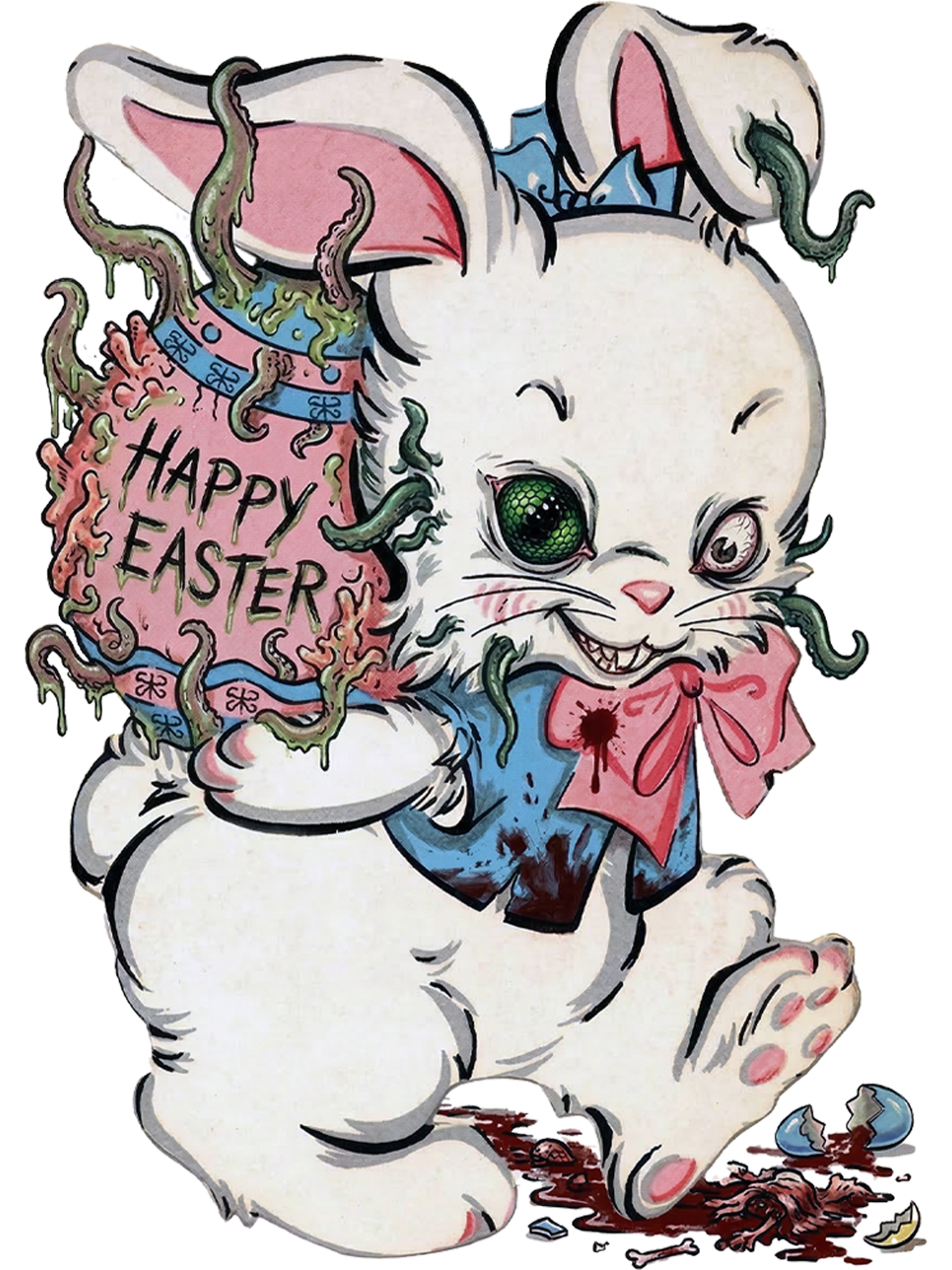 Happy Easter Washed Tshirt