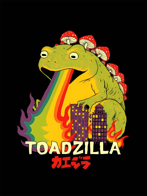 Toadzilla Washed Tshirt