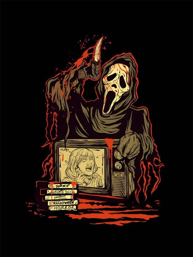 Scream of Horror Washed Tshirt