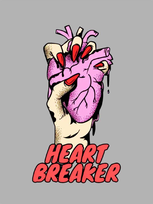 Heart Breaker Washed Tshirt