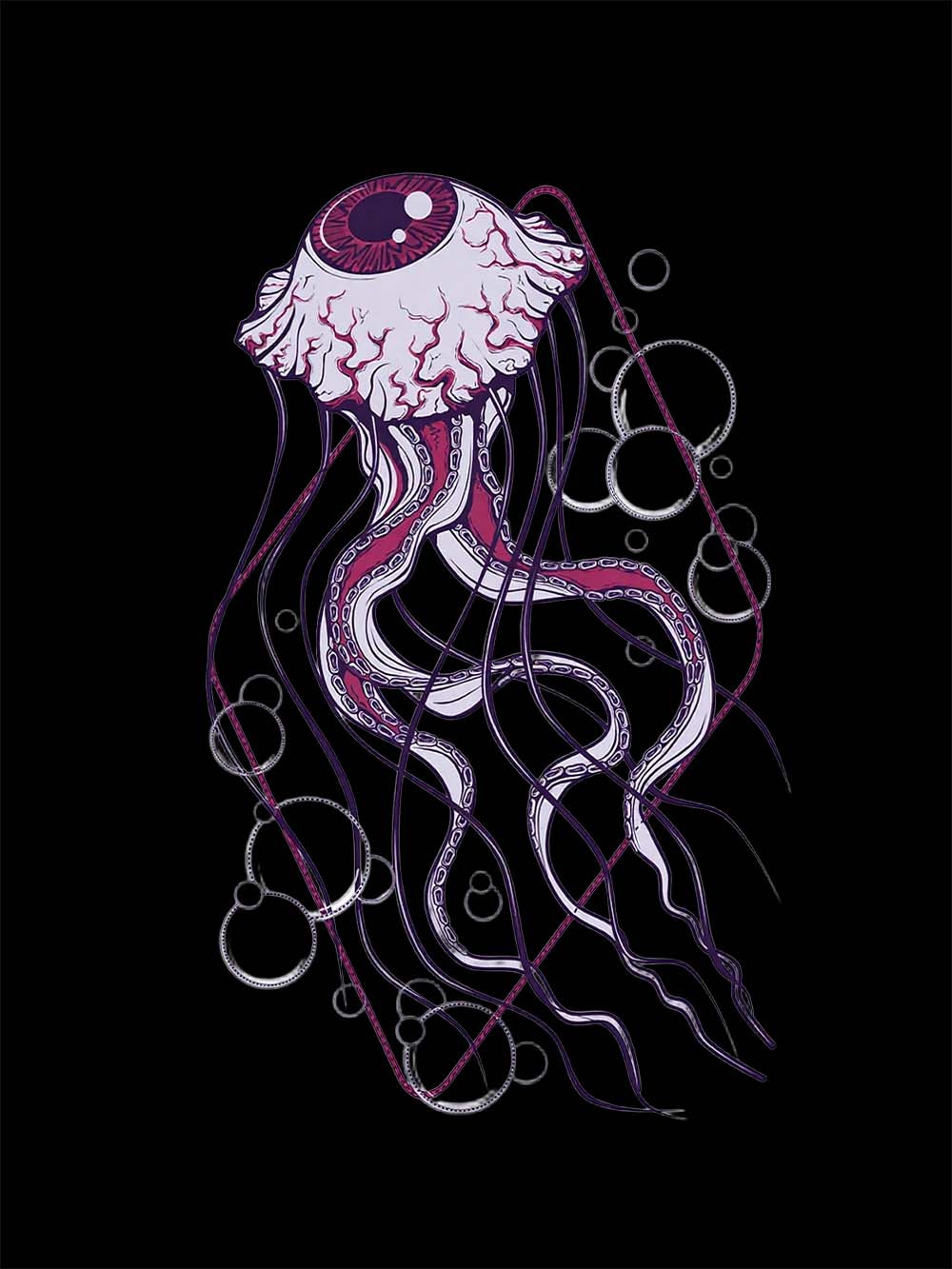 Eye Jellyfish Washed Tshirt