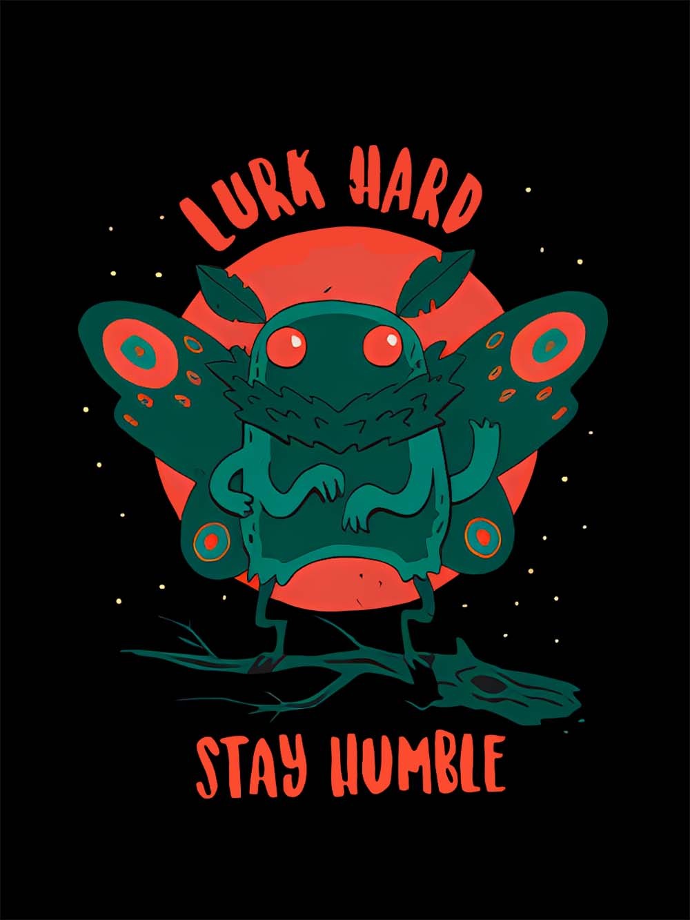 Lurk Hard Stay Humble Washed Tshirt