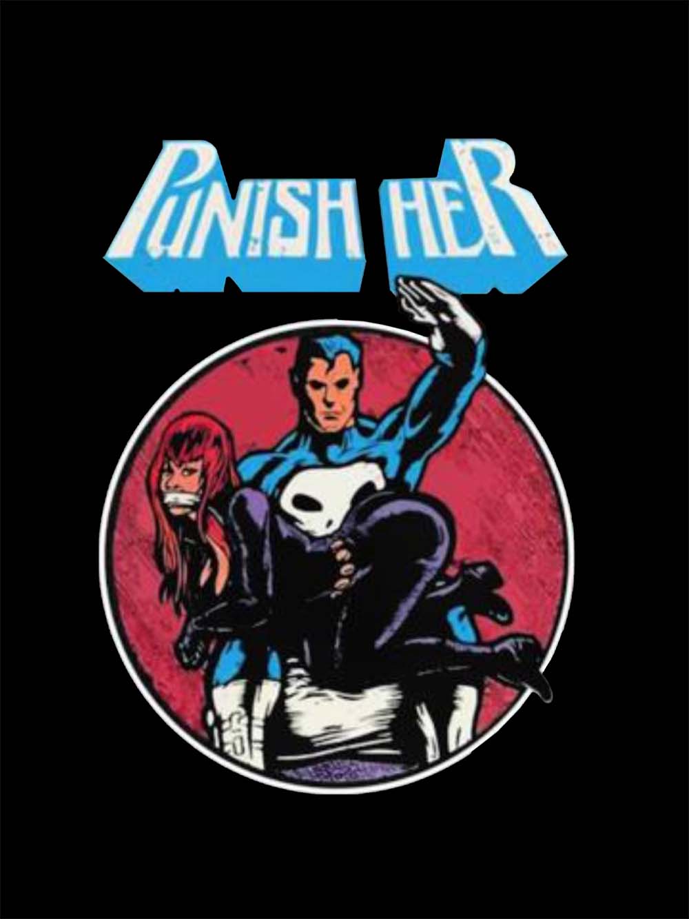 Punish Her Washed Tshirt