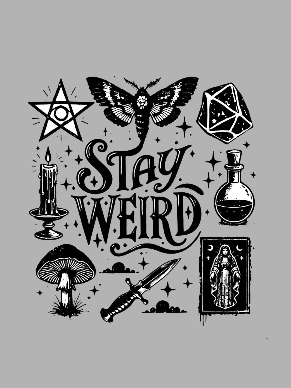 Mystic Vibes Washed Tshirt