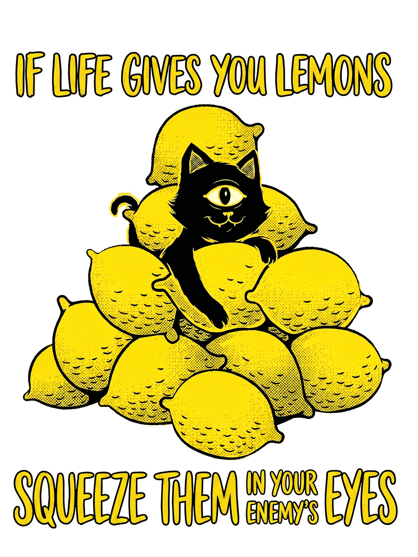 SQUEEZE THEM IN YOUR ENEMY’S EYES Washed Tshirt