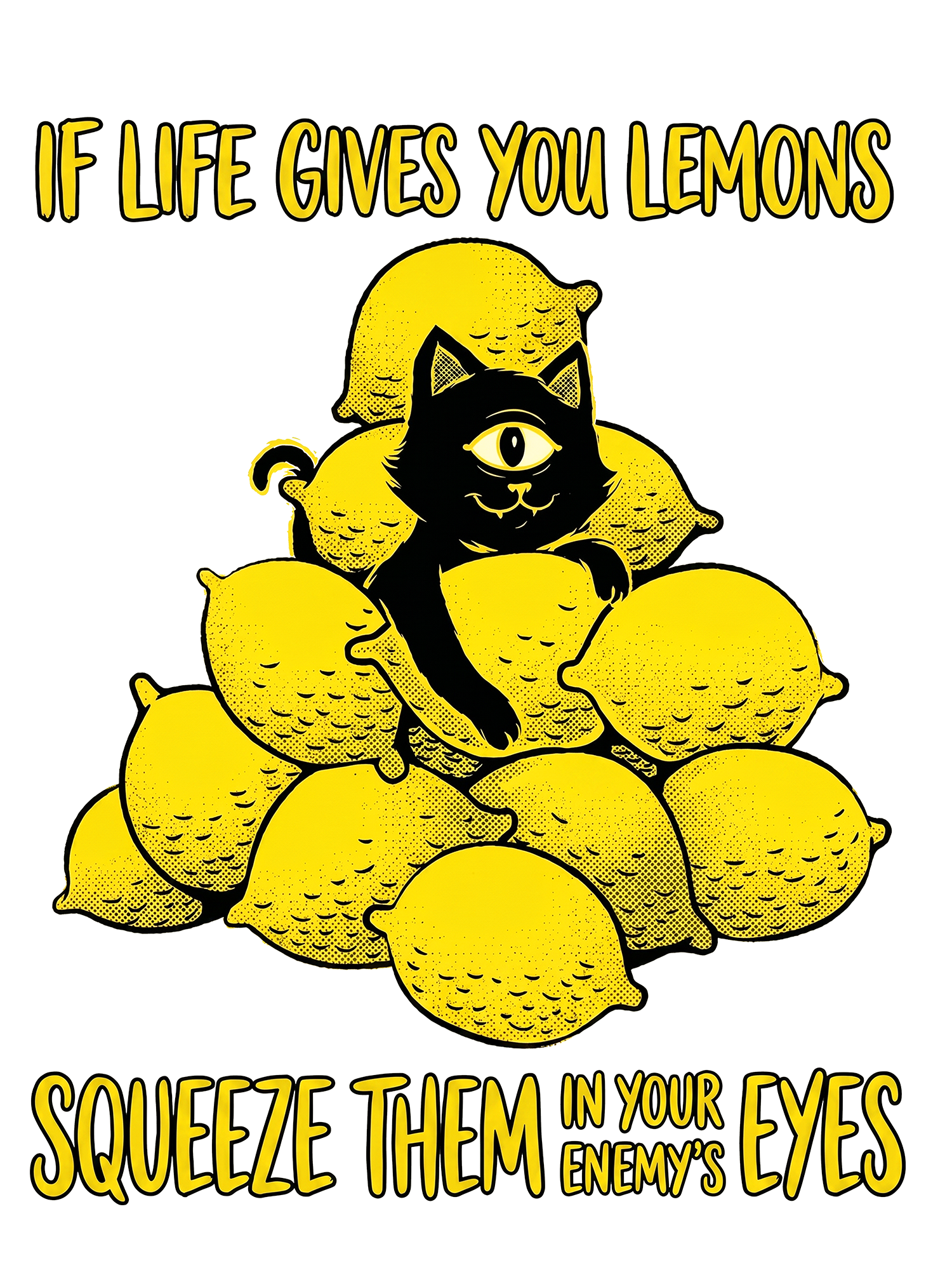 SQUEEZE THEM IN YOUR ENEMY’S EYES Washed Tshirt