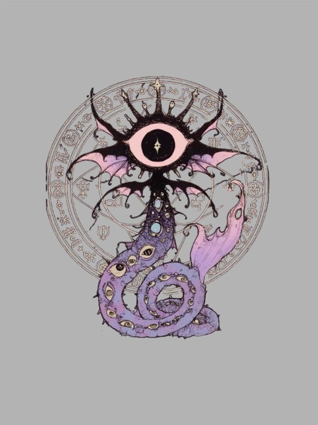 Mysterious Eye Of The Universe Washed Tshirt