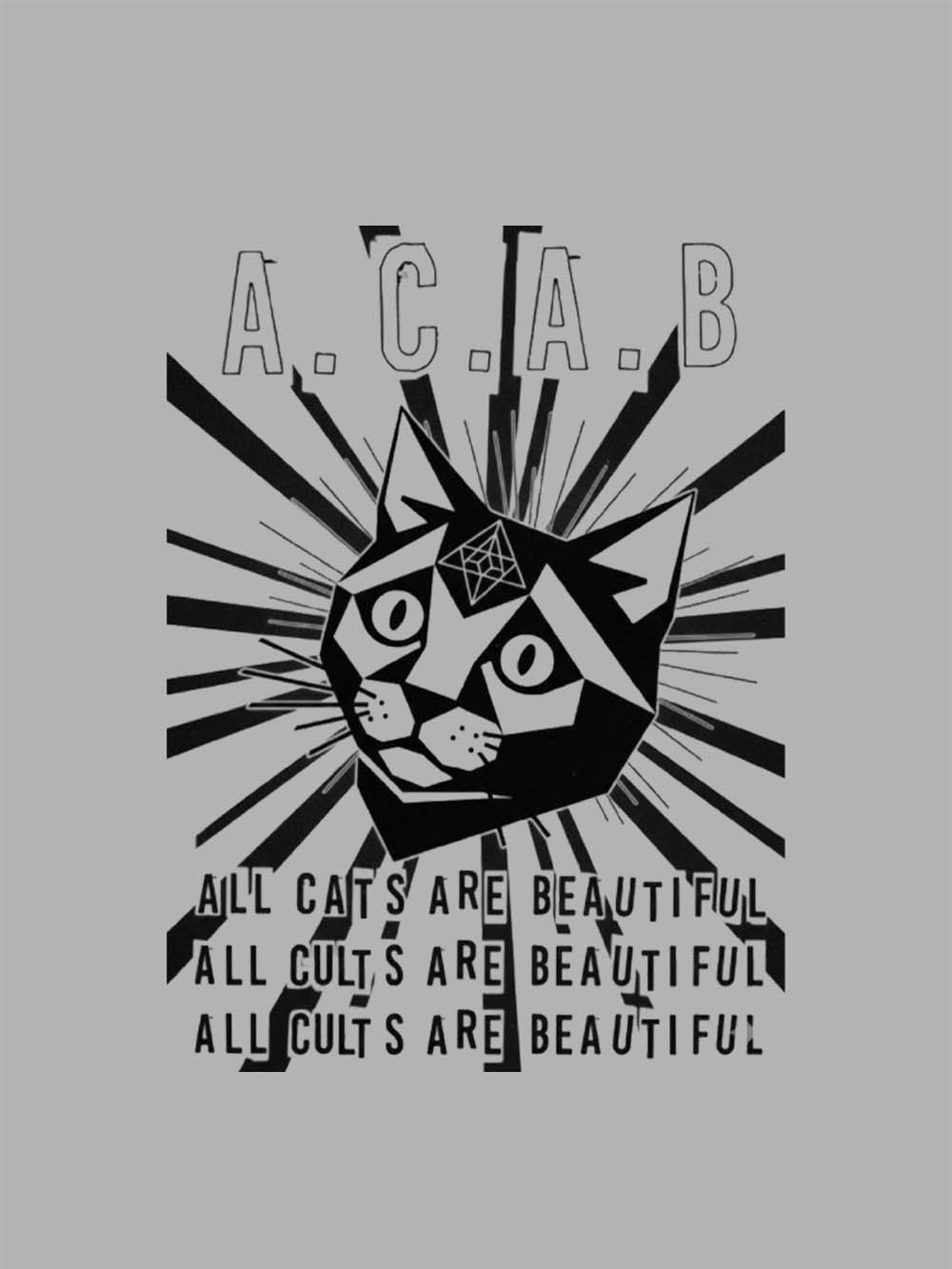 All Cats Are Beautiful Washed Tshirt