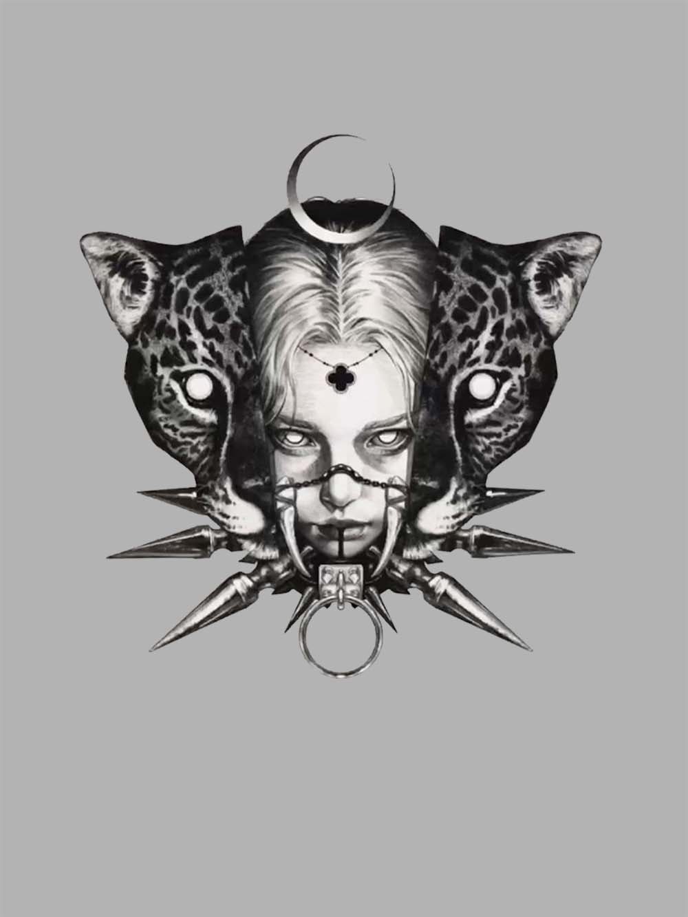 Fierce Duality Washed Tshirt