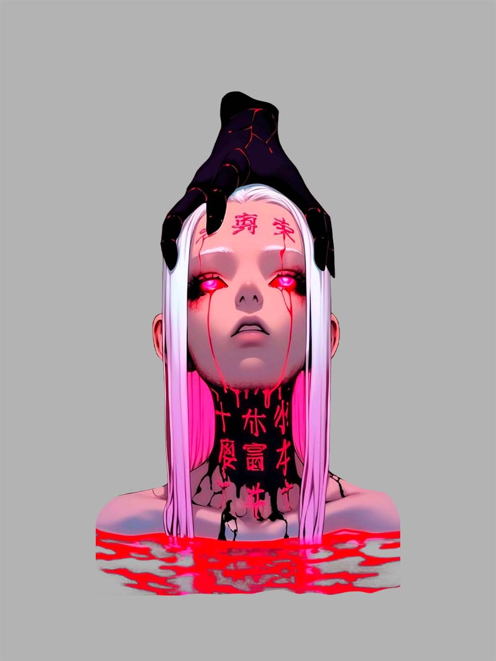 Crimson Curse Washed Tshirt