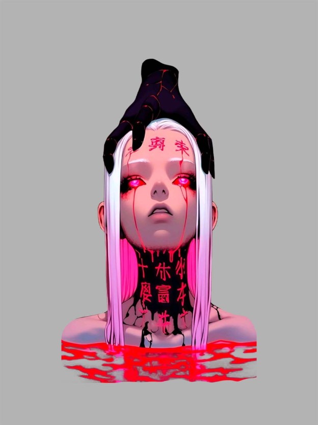 Crimson Curse Washed Tshirt