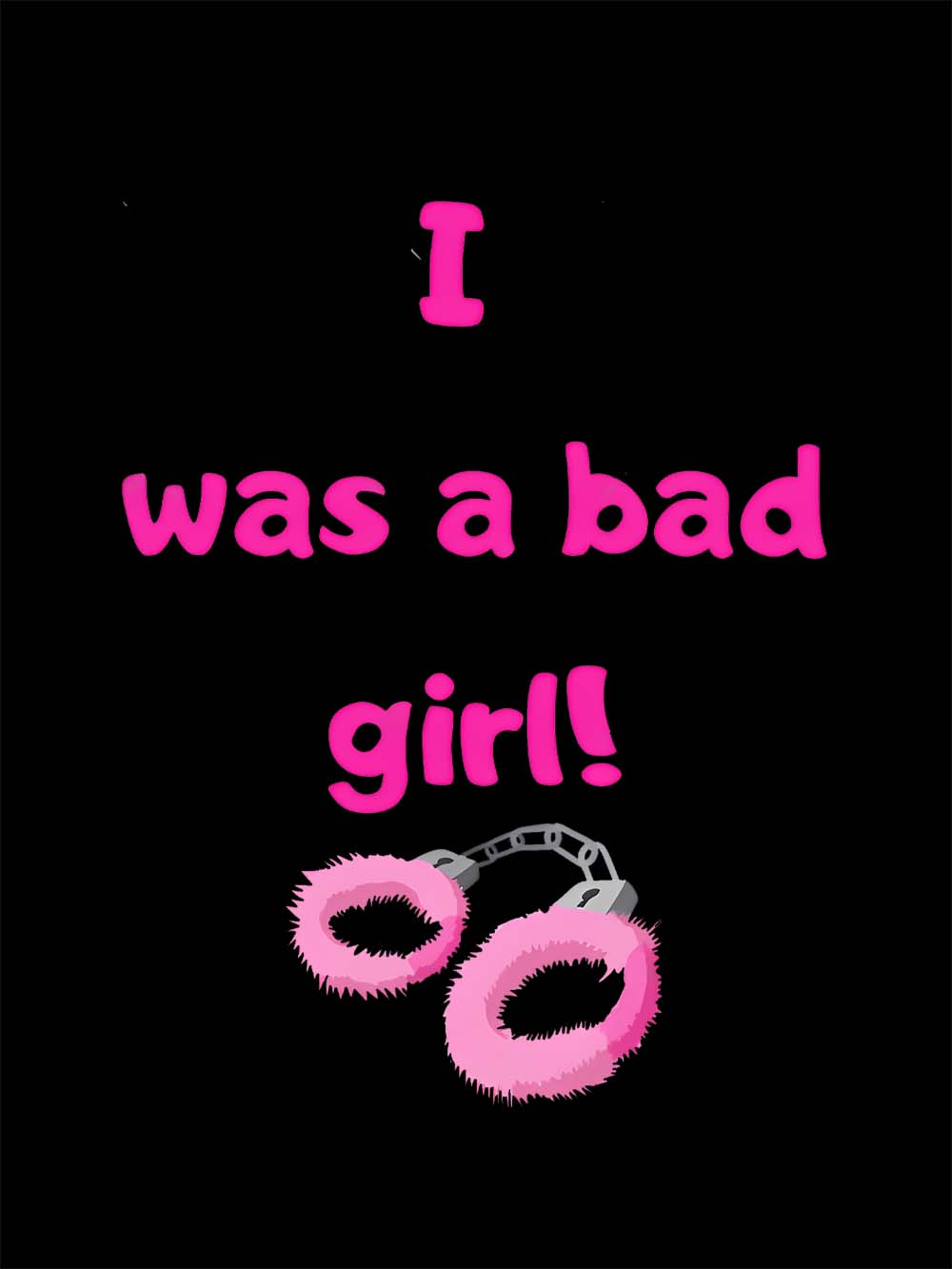 I Was A Bad Girl! Washed Tshirt