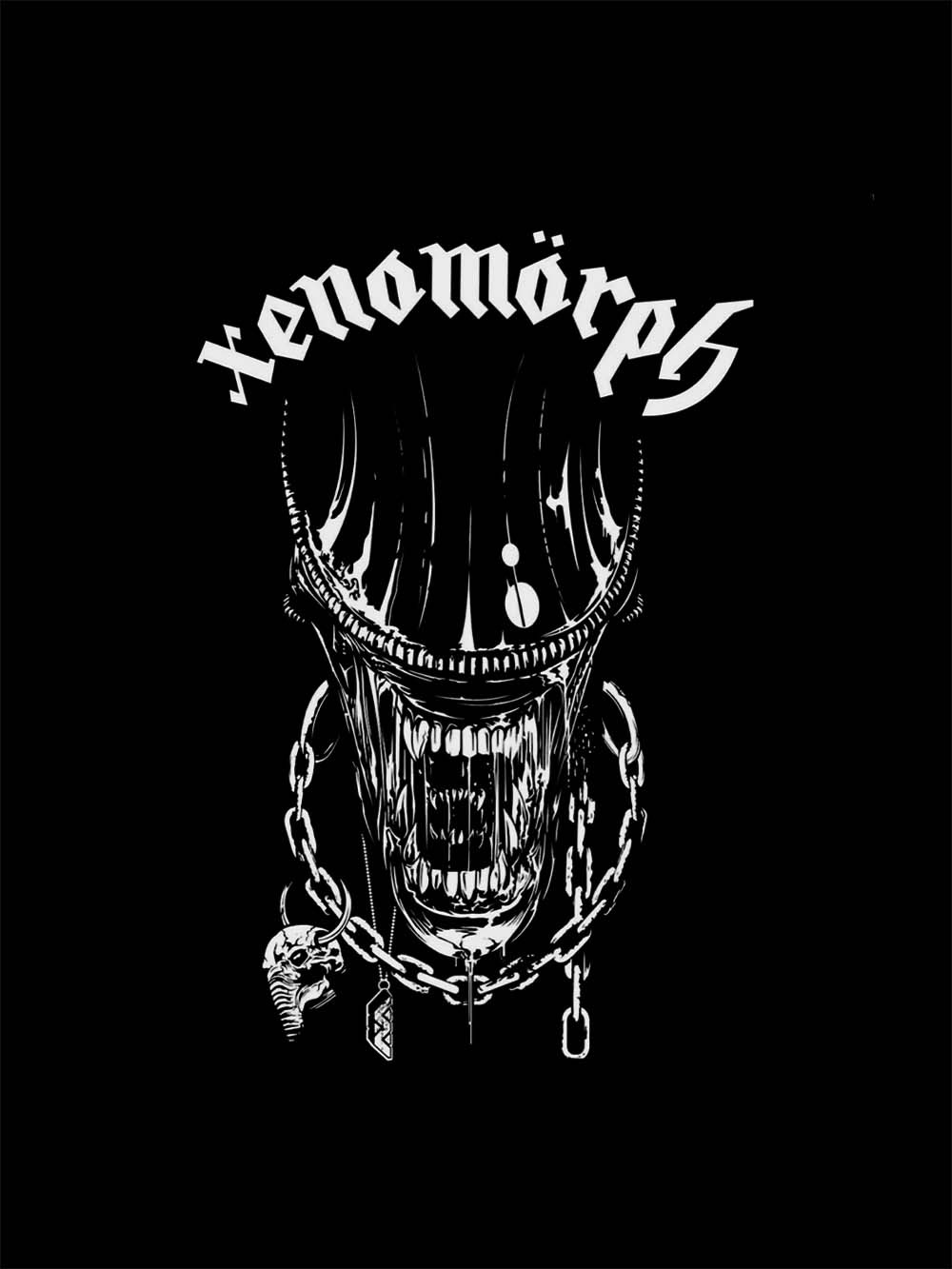 Xenomorph Washed Tshirt