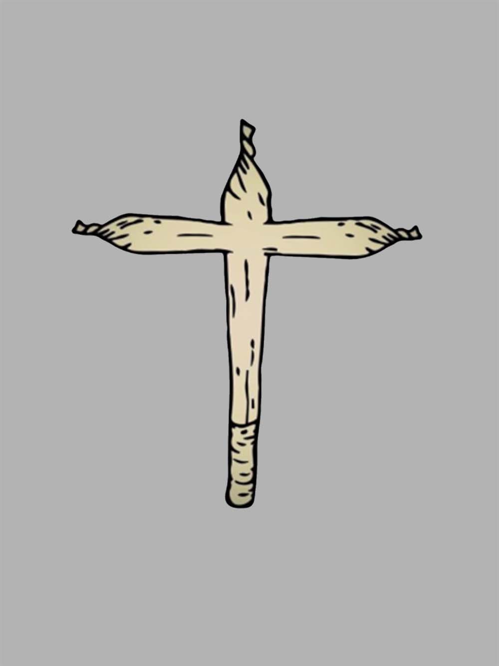 Cross Joint Washed Tshirt