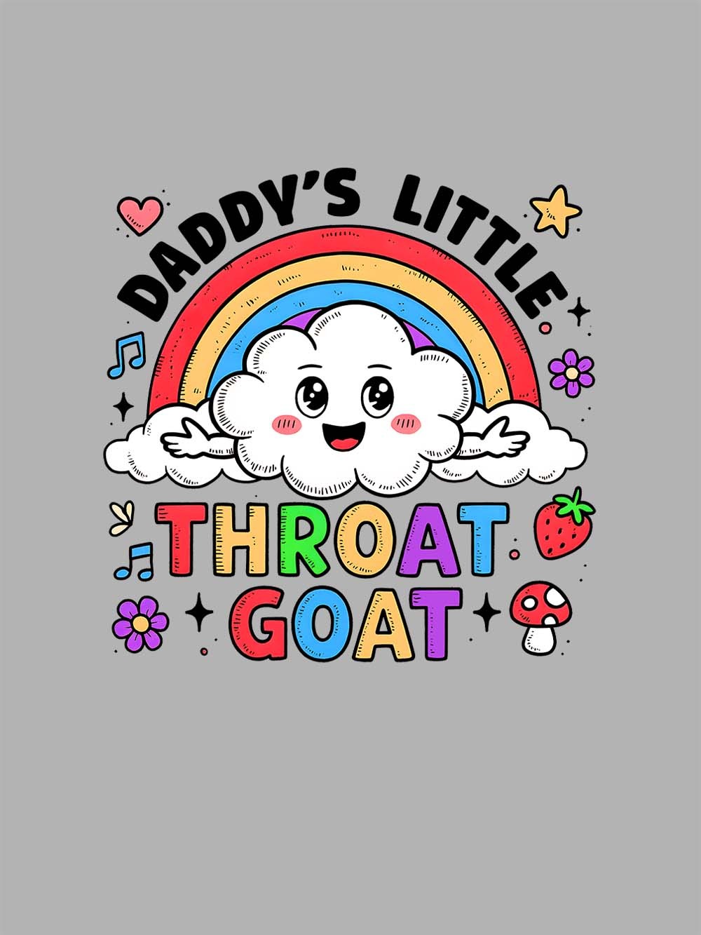 Throat Goat Washed Tshirt