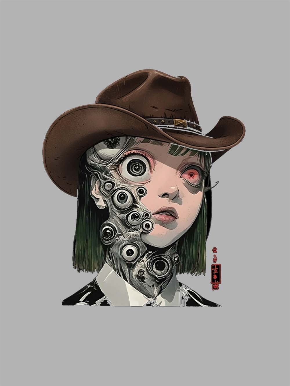 Cyber Cowboy Washed Tshirt