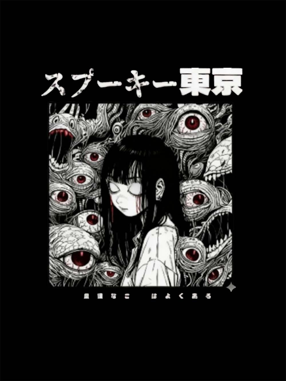 Weird Urban Eyes Washed Tshirt