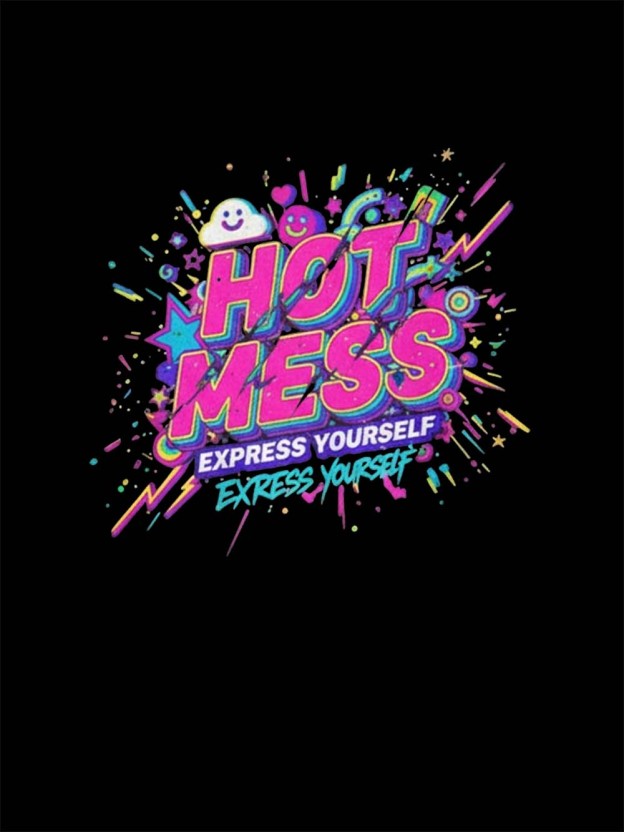 Hot Mess Washed Tshirt
