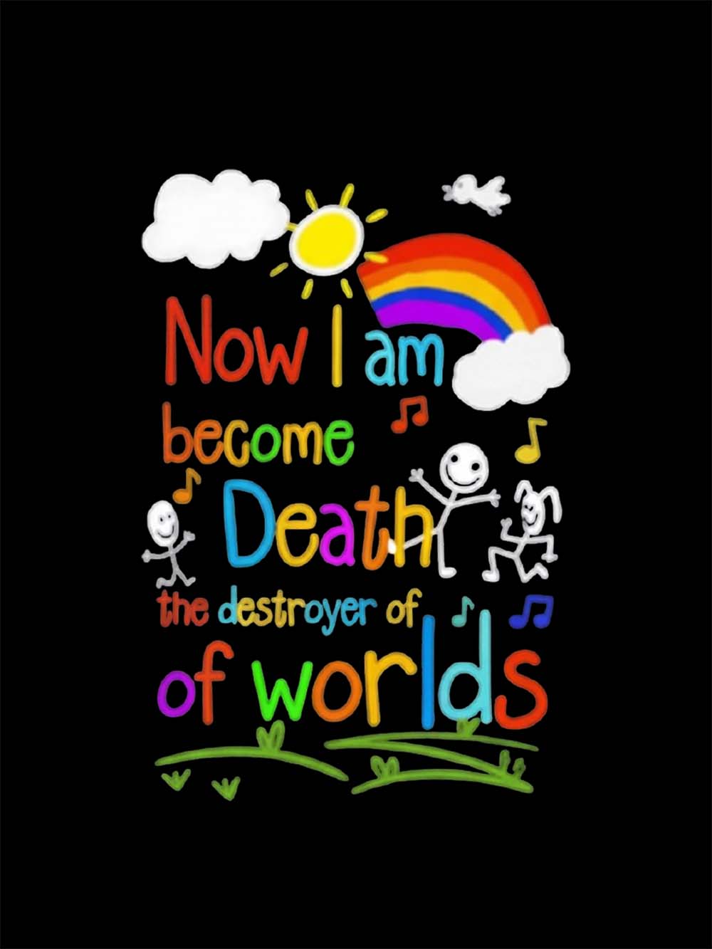 Now I Am Become Death Washed Tshirt