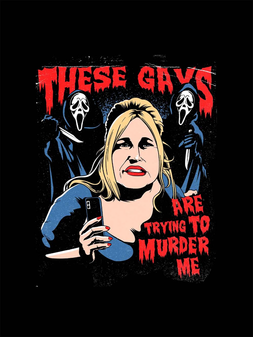 THESE GAYS ARE TRYING TO MURDER ME WASHED TSHIRT