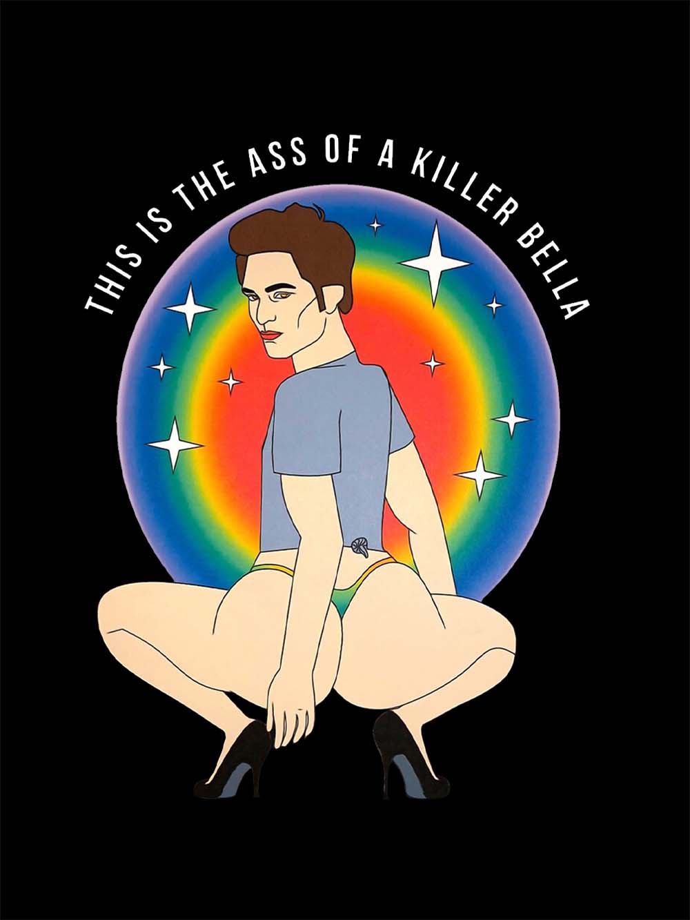 This Is The Ass Of A Killer bella Washed Tshirt