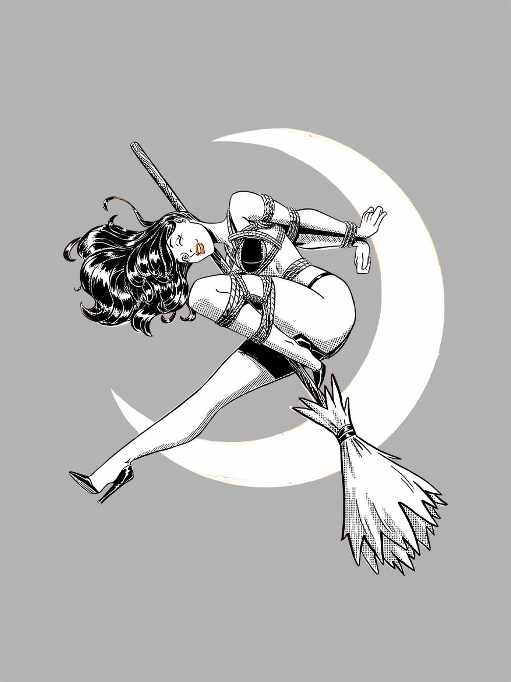 Moonlit Witchcraft Washed Tshirt