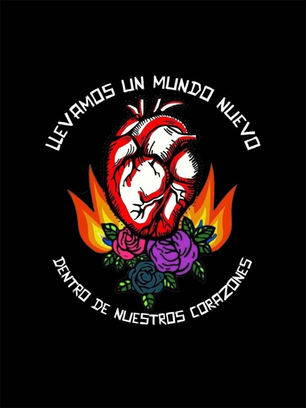 CORAZON FLOR WASHED TSHIRT