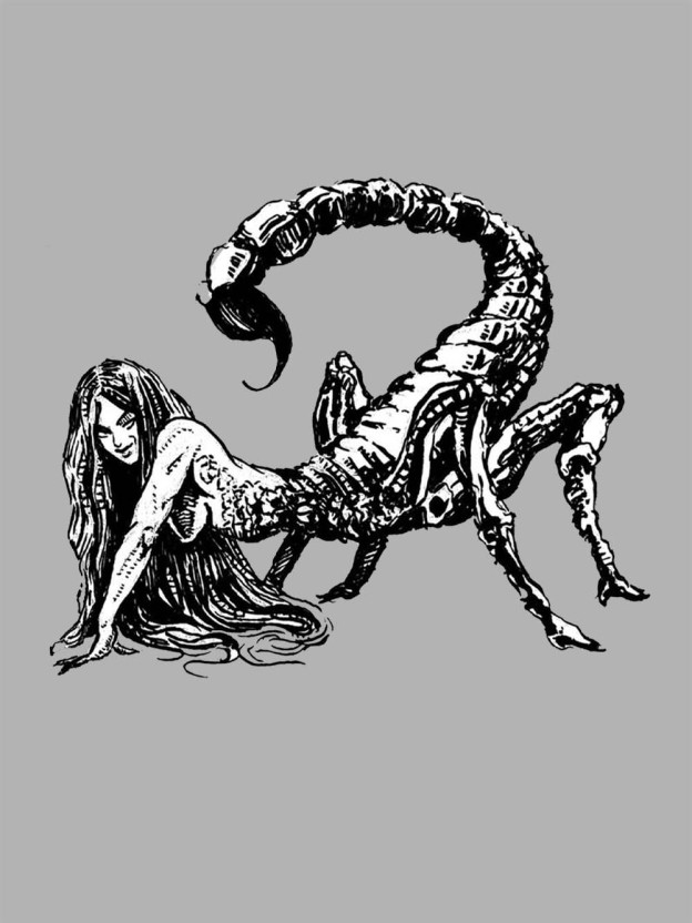 Scorpion Siren Washed Tshirt
