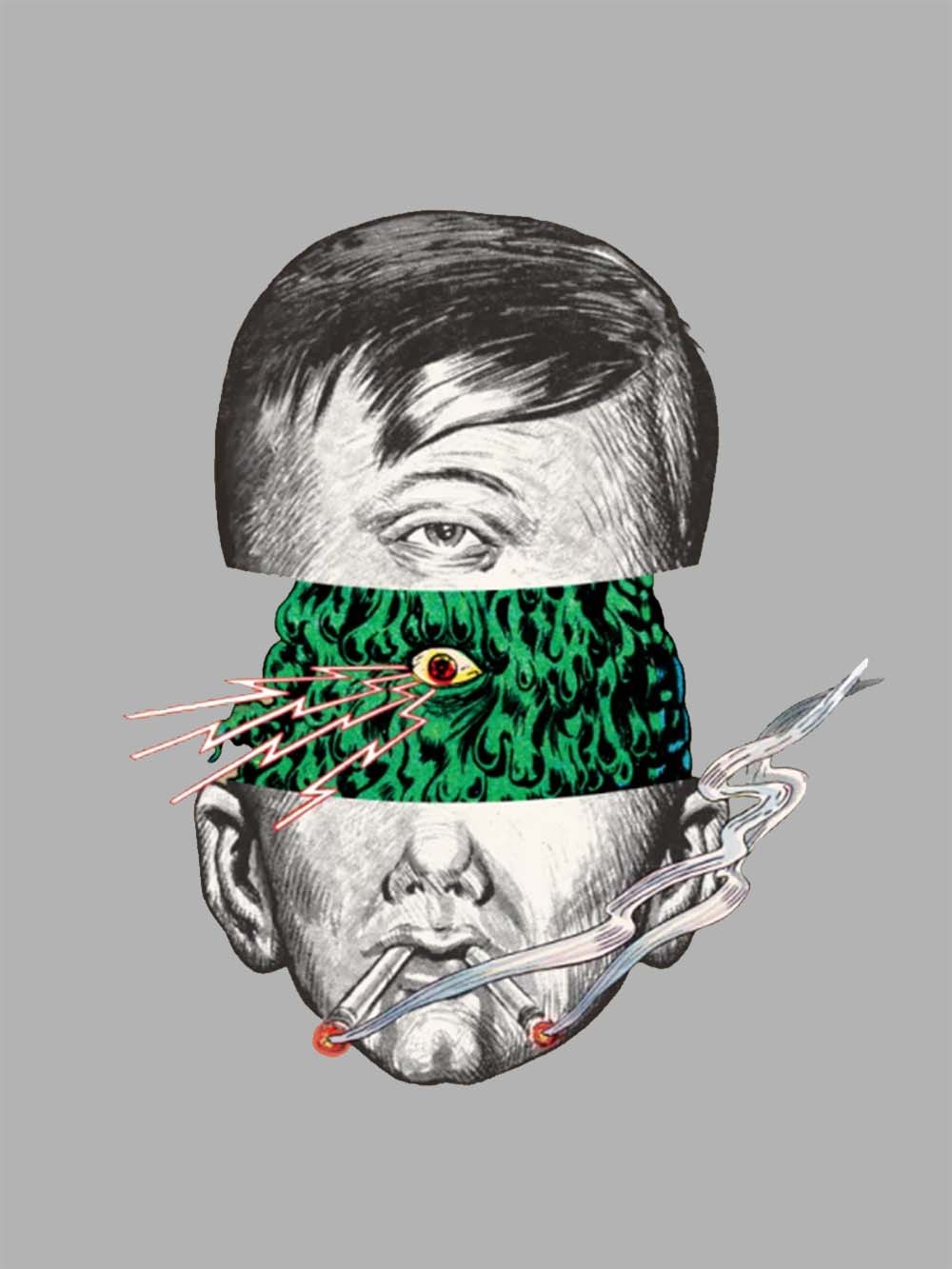 Fractured Perception Washed Tshirt