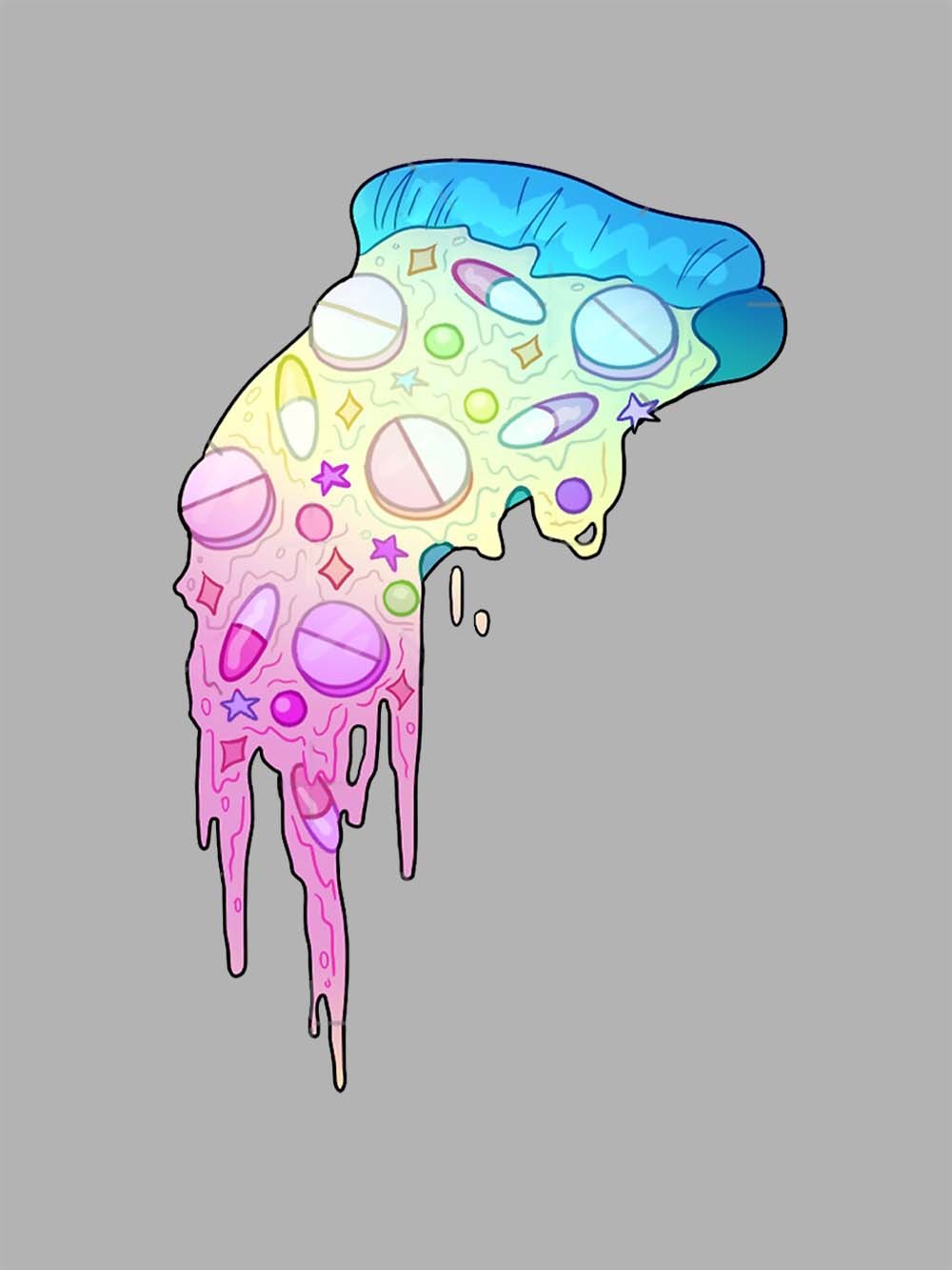 Pill Pizza Washed Tshirt