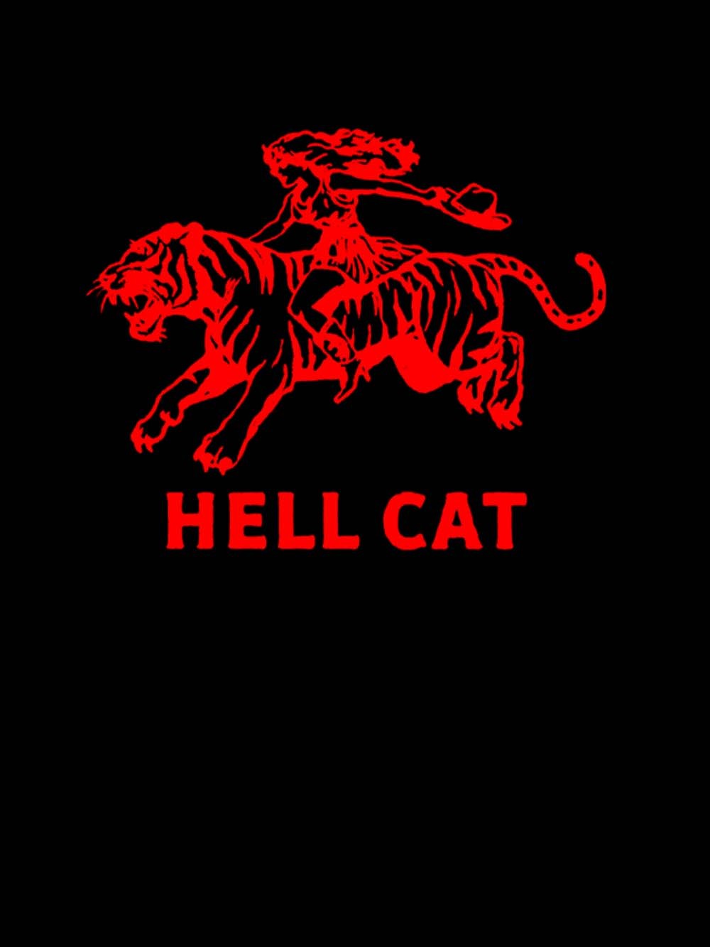 Hell Cat Washed Tank Top