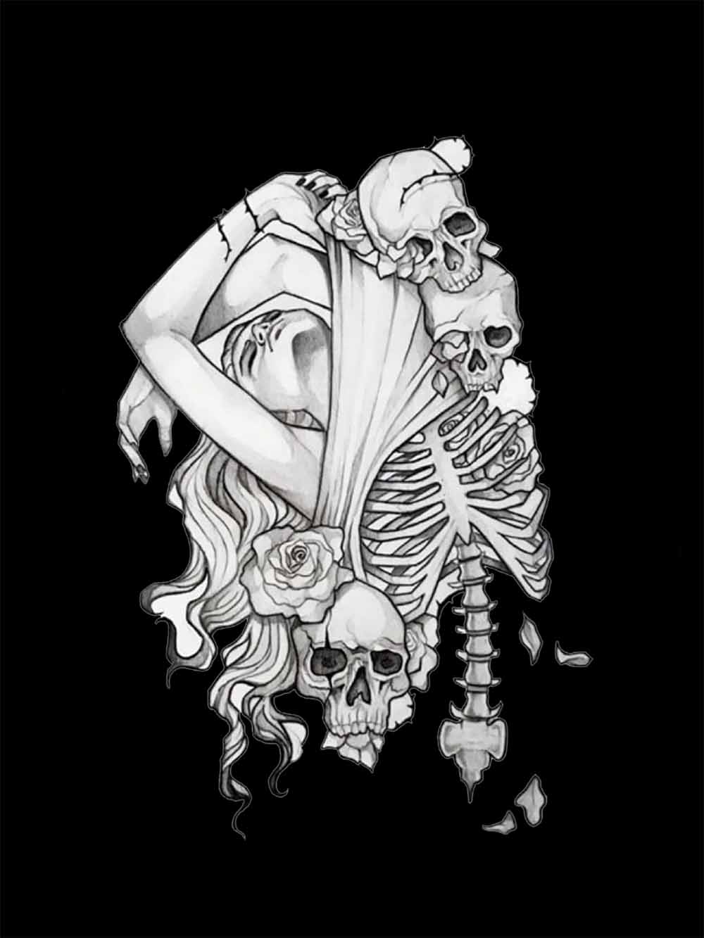 VANITY OF MORTALITY WASHED TSHIRT