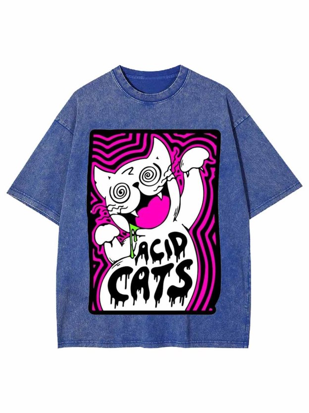 ACID CATS WASHED TSHIRT