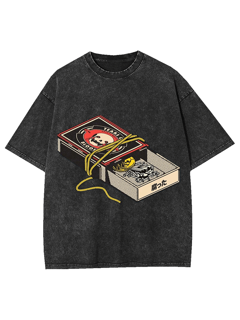 TOXIC MATCHBOX WASHED TSHIRT