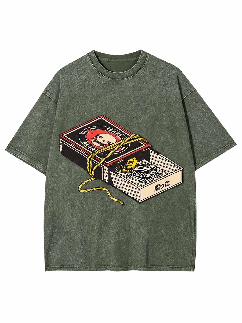 TOXIC MATCHBOX WASHED TSHIRT