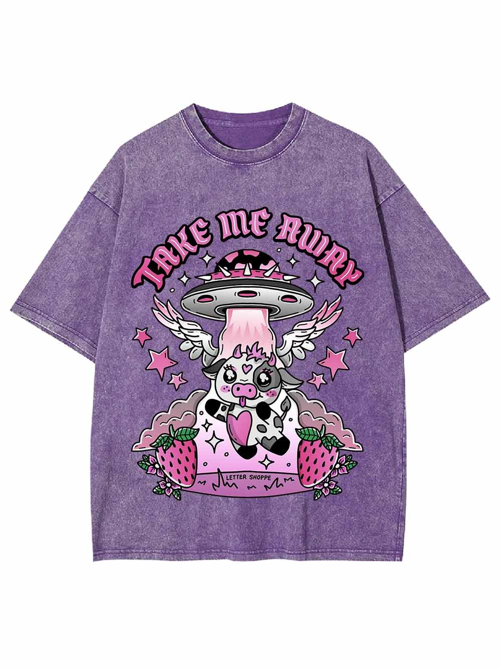 TAKE ME AWAY WASHED TSHIRT
