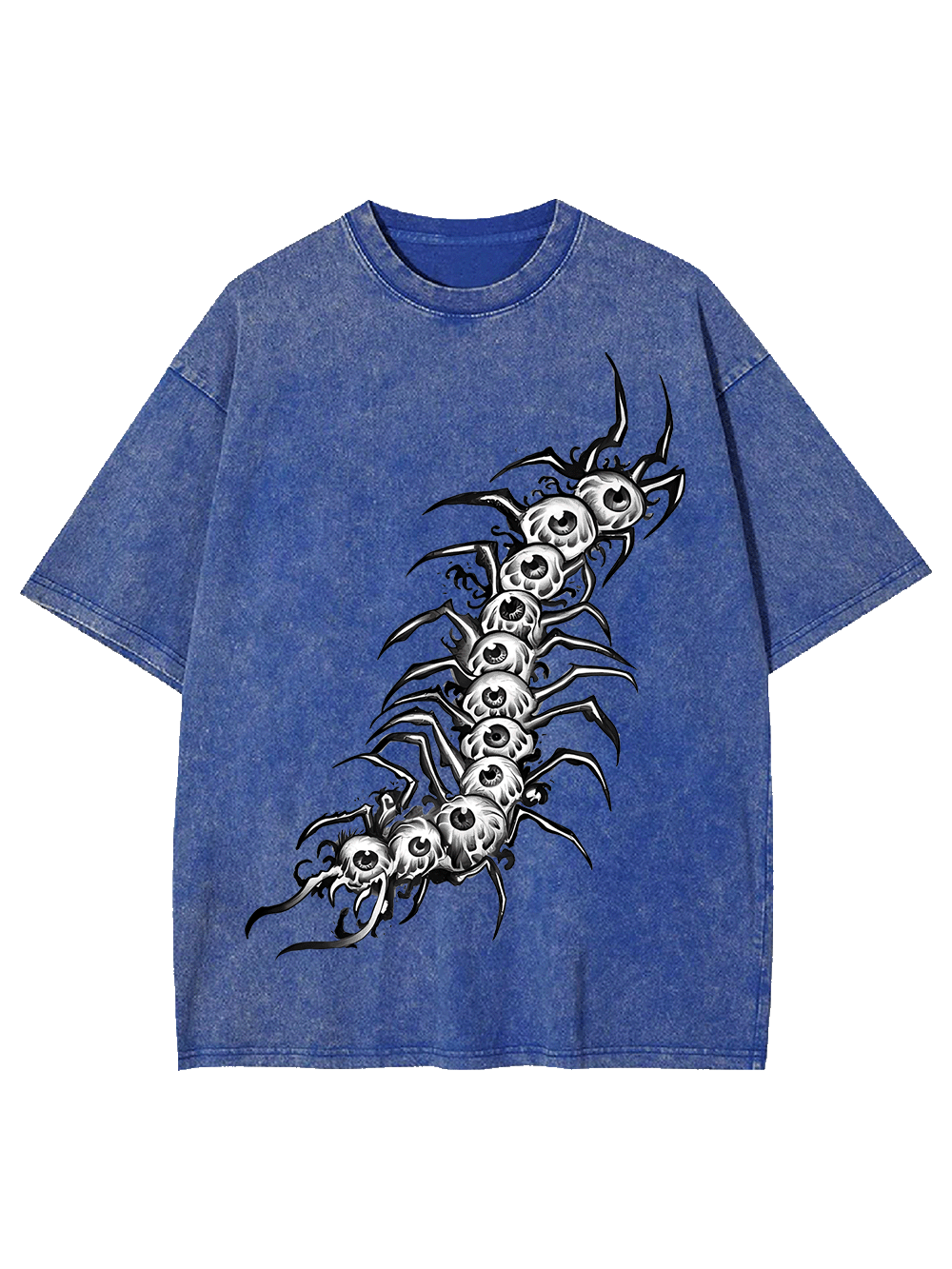 EYEBALL CENTIPEDE WASHED TSHIRT