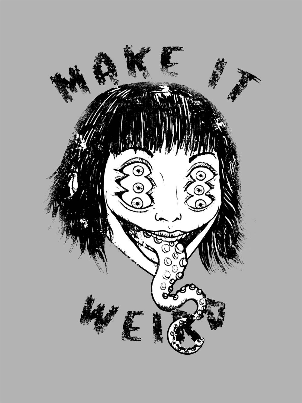 Make It Weird Washed Tshirt